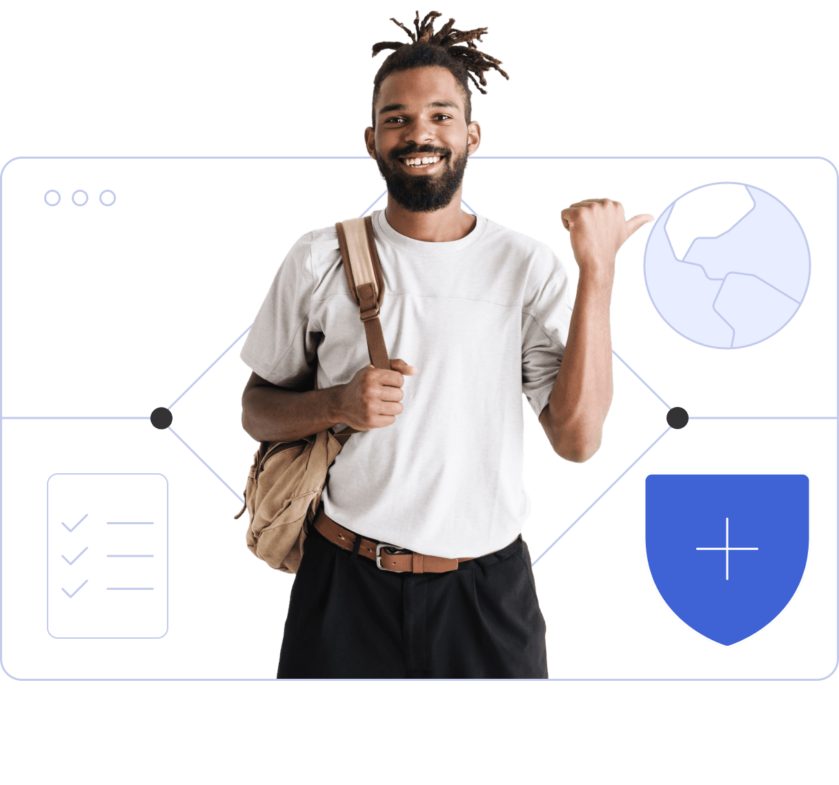 PepperMail email setup on laptop and phone