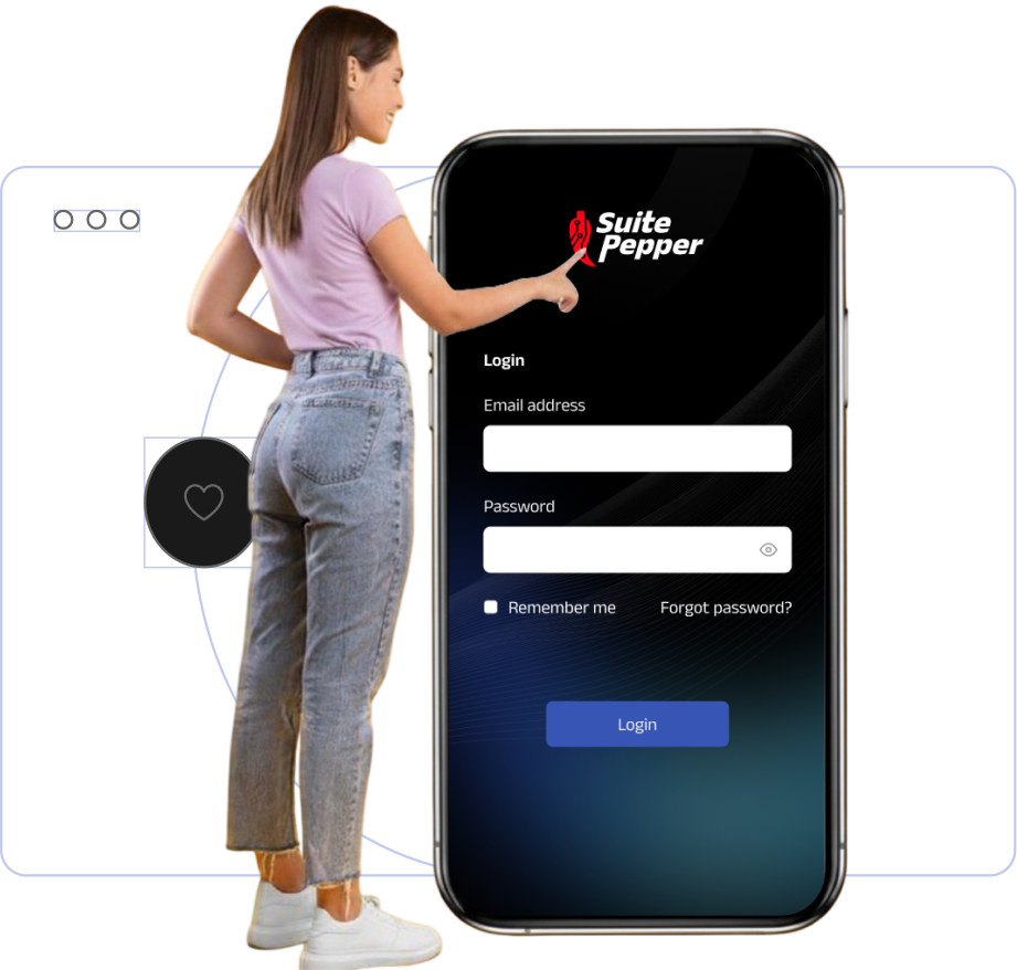 Your Email One Click Away - Visual representation